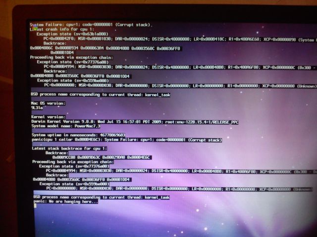 Kernel Panic